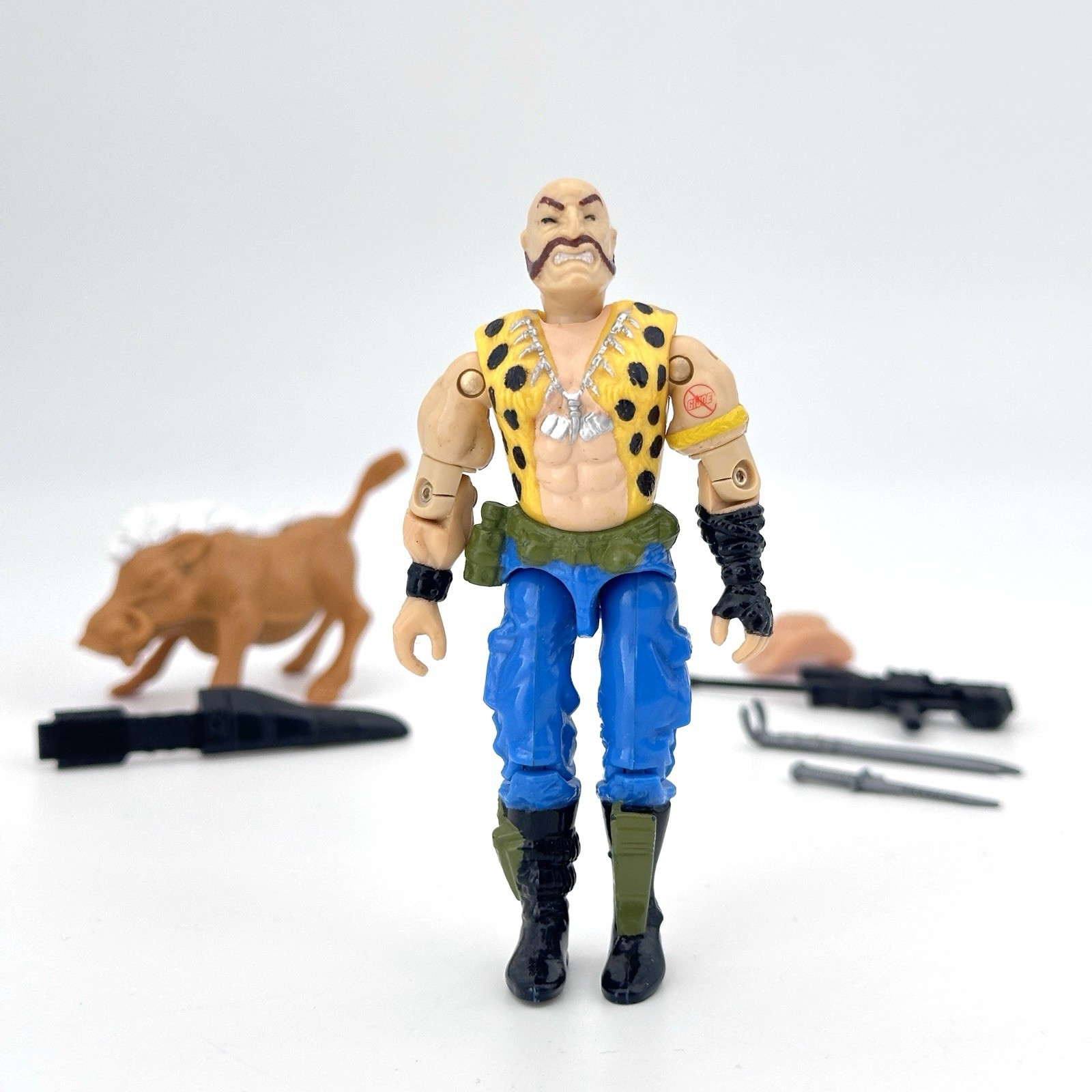 GI Joe GNAWGAHYDE DREADNOK 1989 QUASI COMPLETO
