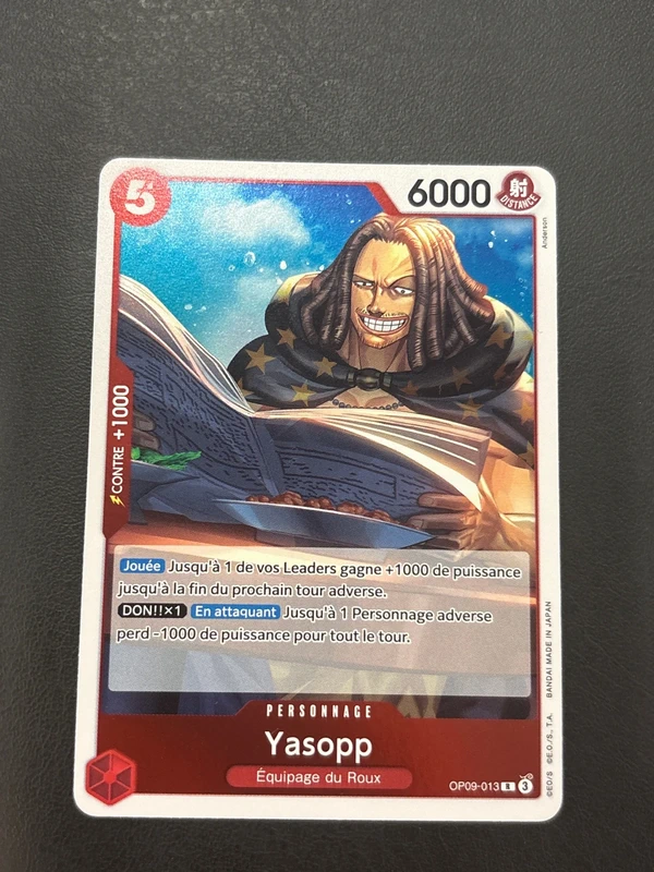 Yasopp OP09-013 one piece fR