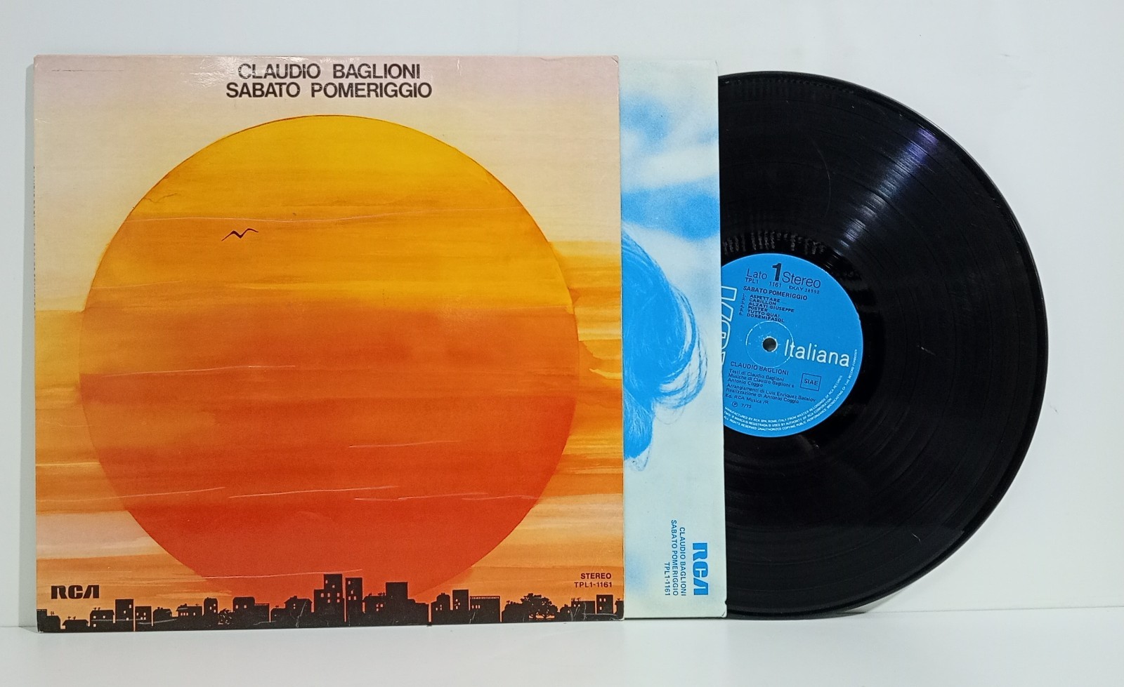 65749 LP 33 giri - Claudio Baglioni - Sabato pomeriggio - RCA 1975