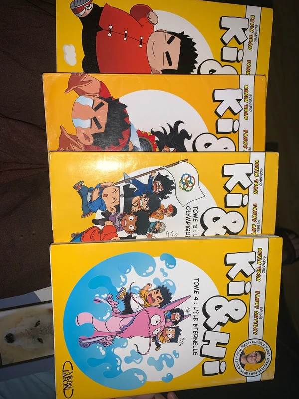 Lot de 4 mangas Ki & Hi – Kevin Tran & Fanny Antigny