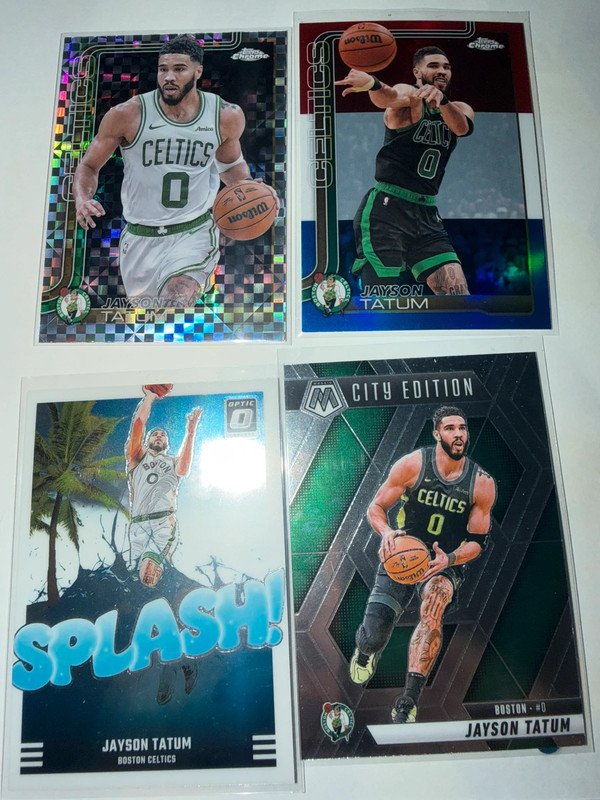 Lot x4 Jayson Tatum
