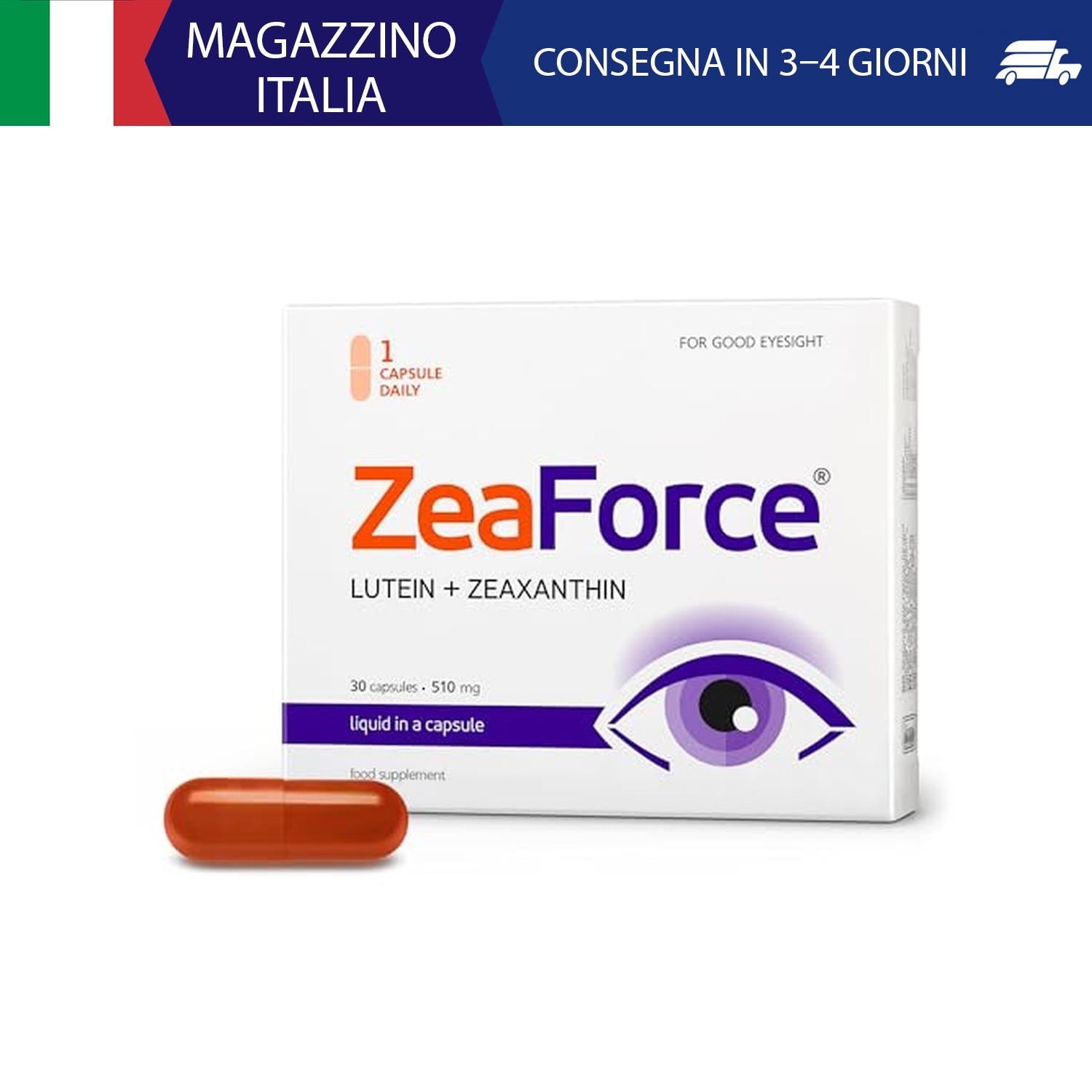 prestazioni visive ottimali. Composizione concentrata. Azione multidirezionale.