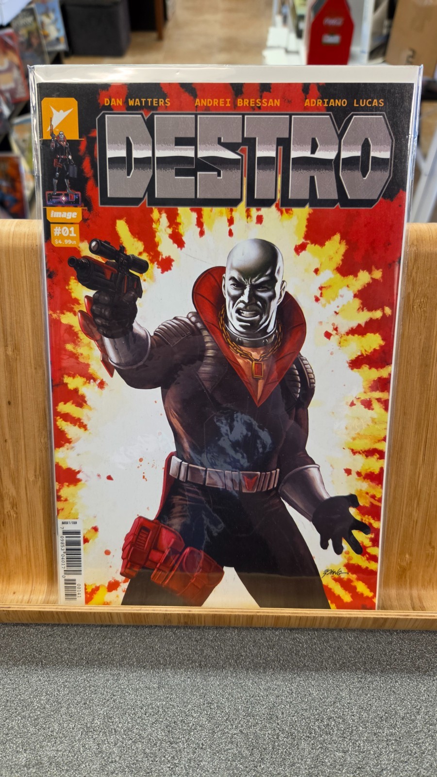 DESTRO #1 1:25 STEVE EPTING VARIANT COMIC BOOK NM- 2024