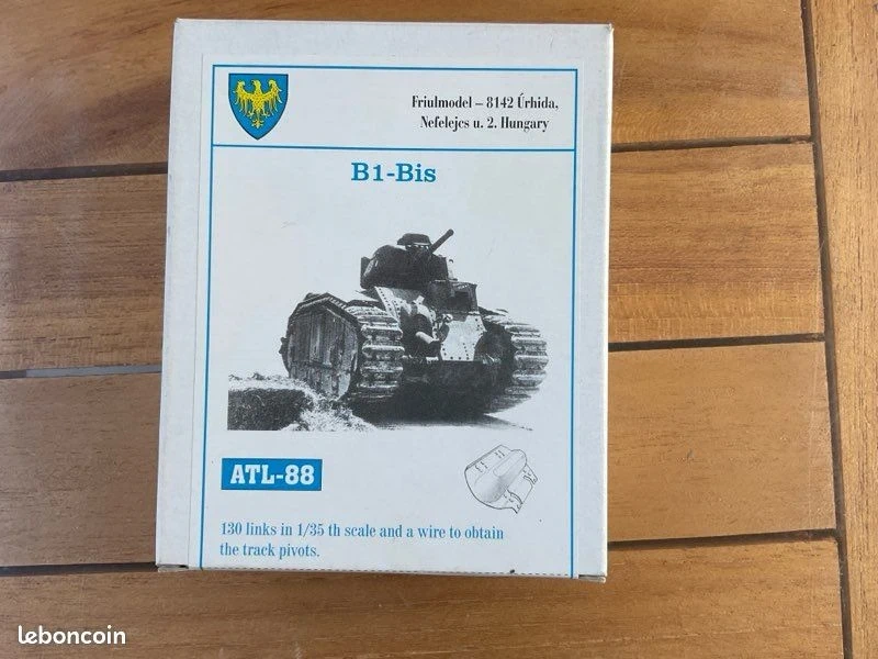 Maquette Chenilles Friulmodel ATL 88 pour B1BIS