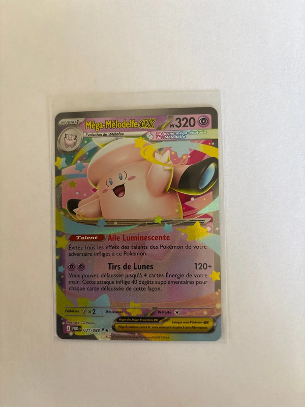 Carte Pokémon Mega-Melodelfe 031/088 POR