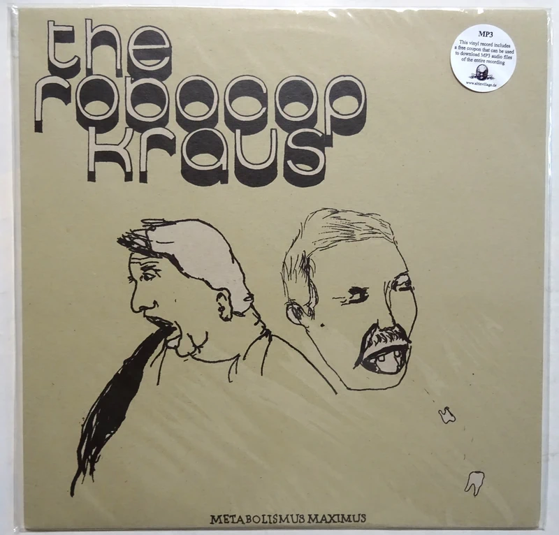 Robocop Kraus Metabolismus Maximus Vinyl LP inclusive MP3 Code