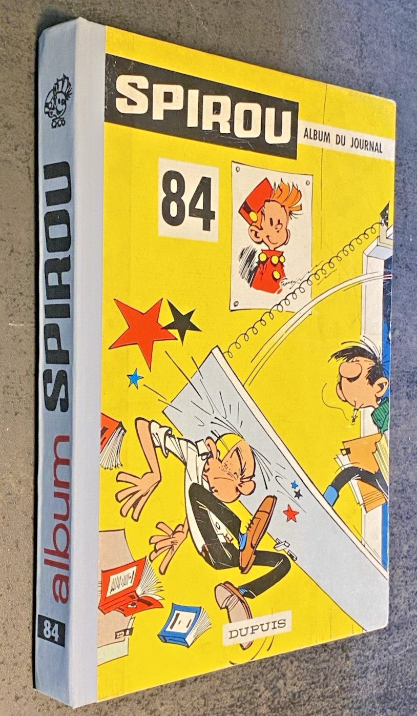 Reliure  Album du journal SPIROU N° 84 - 1962 - Superbe Etat - Cote BDM 100 €
