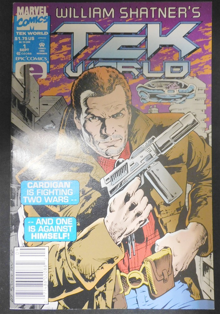 TEKWORLD TEK WORLD 1-24 MARVEL EPIC COMIC SET COMPLETE WILLIAM SHATNER 1992 VF-
