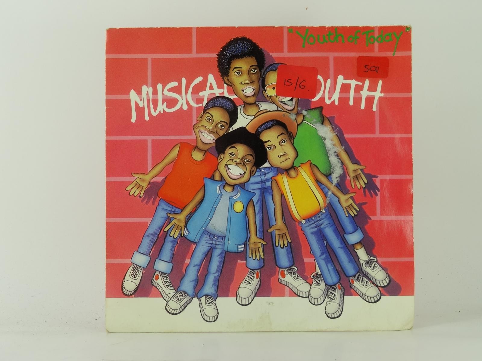 MUSICAL YOUTH YOUTH OF TODAY. (62) 2 Track 7" Single plus Picture Sleeve CBS REC