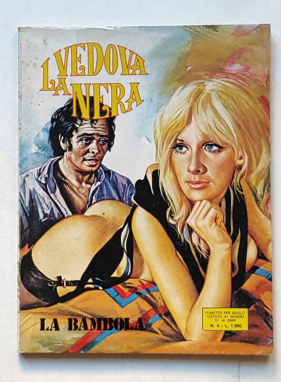 LA VEDOVA NERA n° 4 ED. GALAX PIU' CHE OTTIME CONDIZIONI