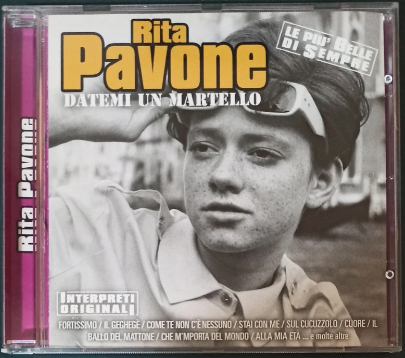 RITA PAVONE- DATEMI UN MARTELLO* CD COME NUOVO RARE