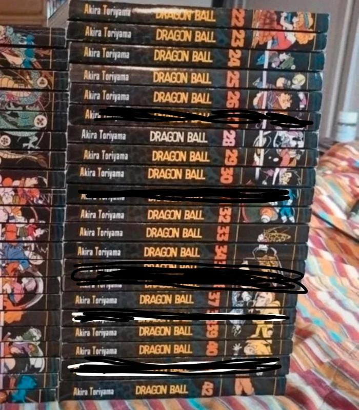 Akira Toriyama "Dragonball" serie nera, in italiano leggi descrizione
