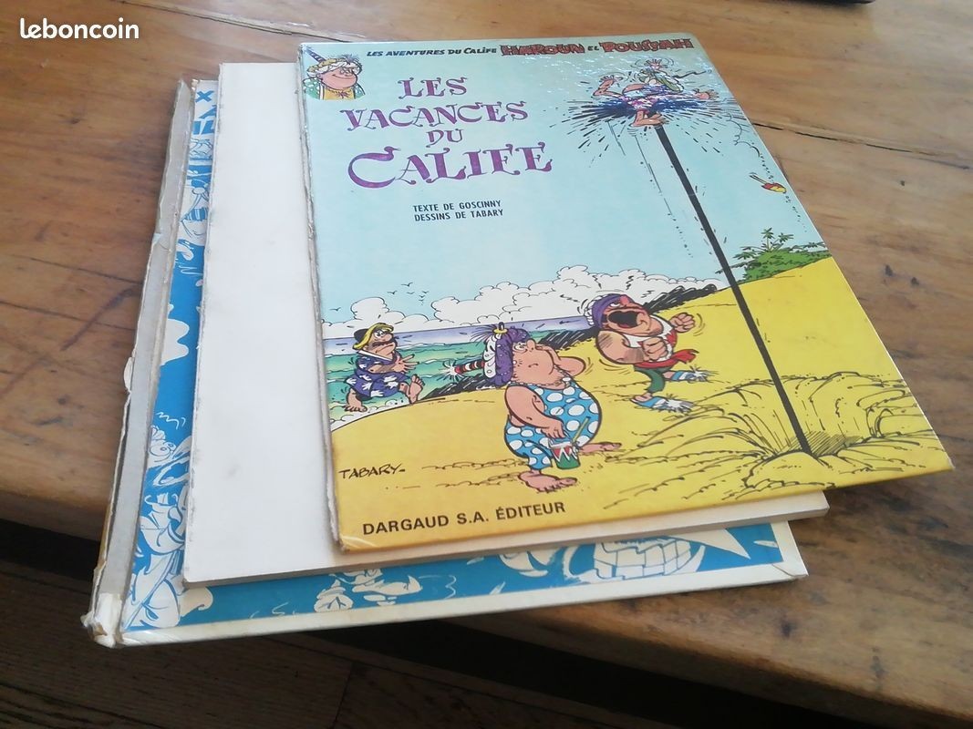 Bd les aventures du calife les vacances du calife haroun&poussah édition dargaud
