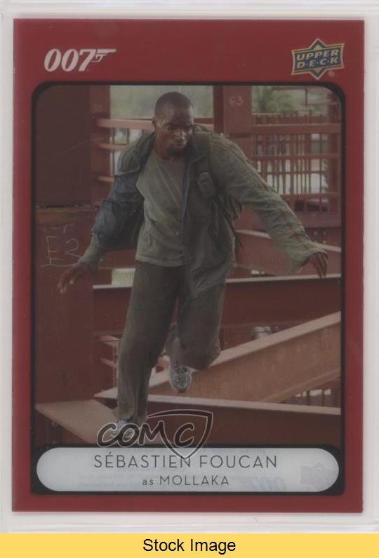 2020 James Bond Villains & Henchmen acetato come Mollaka Sebastien Foucan LEGGI 7c9