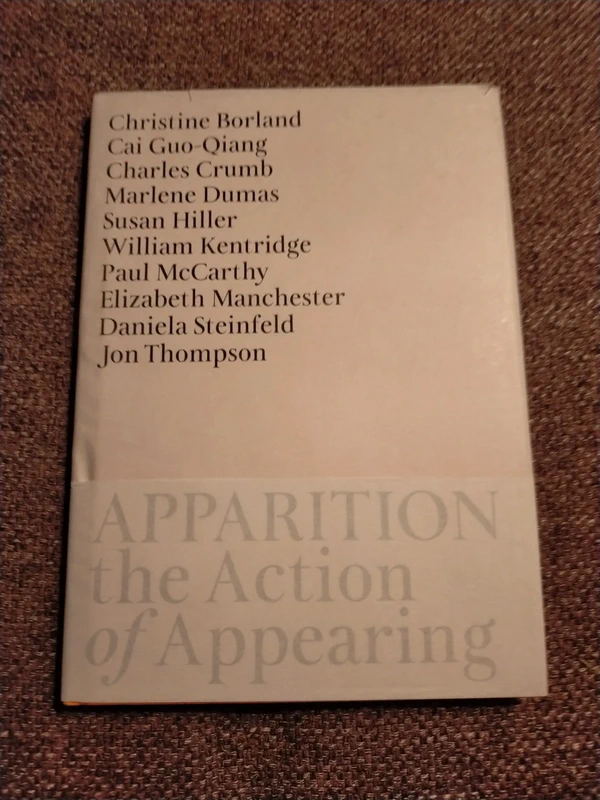 Apparition, the Action of Appearing