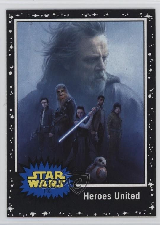 2017 Star Wars: Viaggio negli Ultimi Jedi Black Starfield Luke Skywalker Rey 16tx