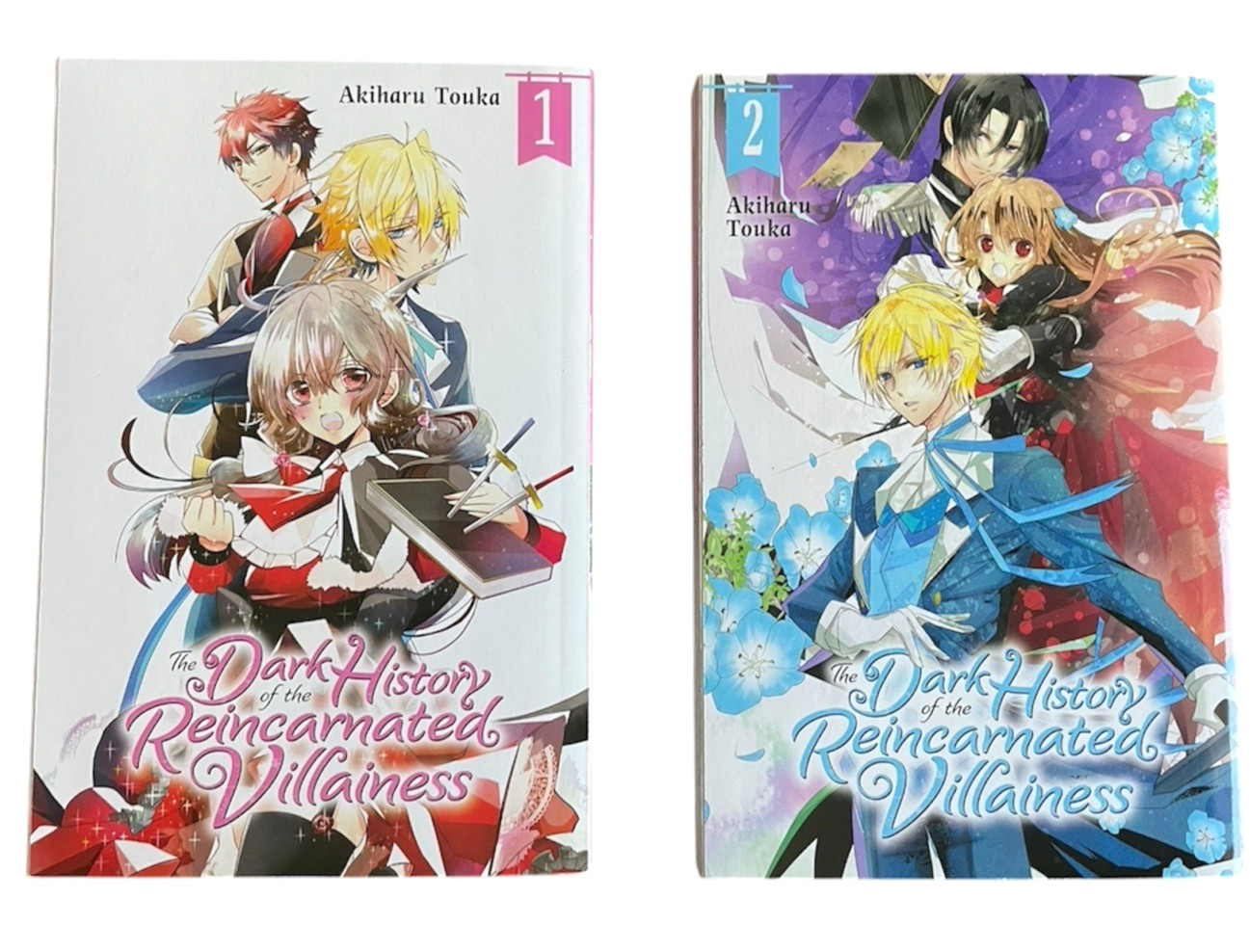 The Dark History of the Reincarnated Villainess Vol 1-2 manga copertina morbida fumetti
