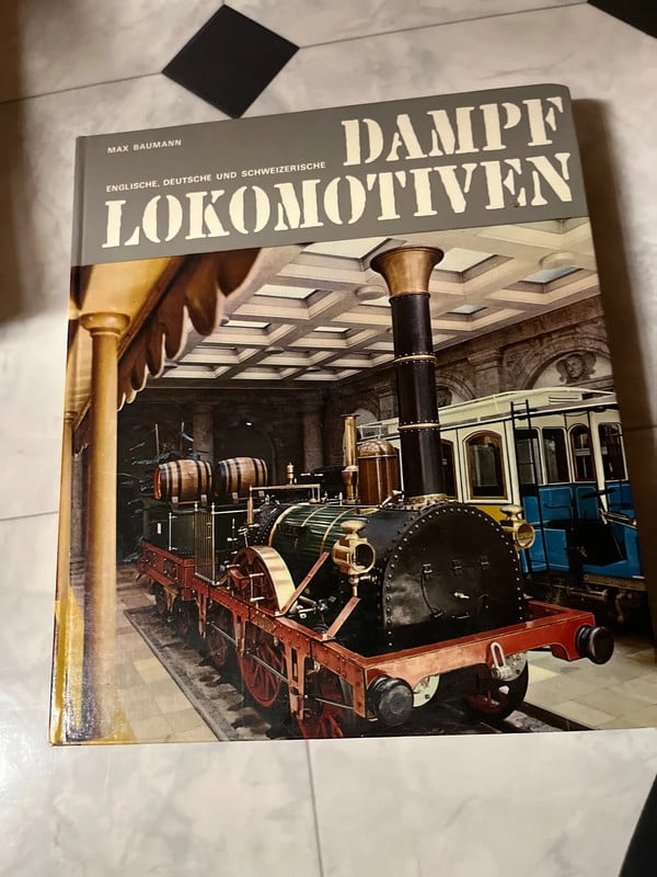 Buch Dampflokomotiven von Max Baumann
