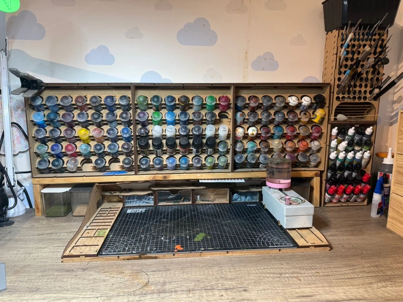 Setup peinture modulaire greenstuffworld