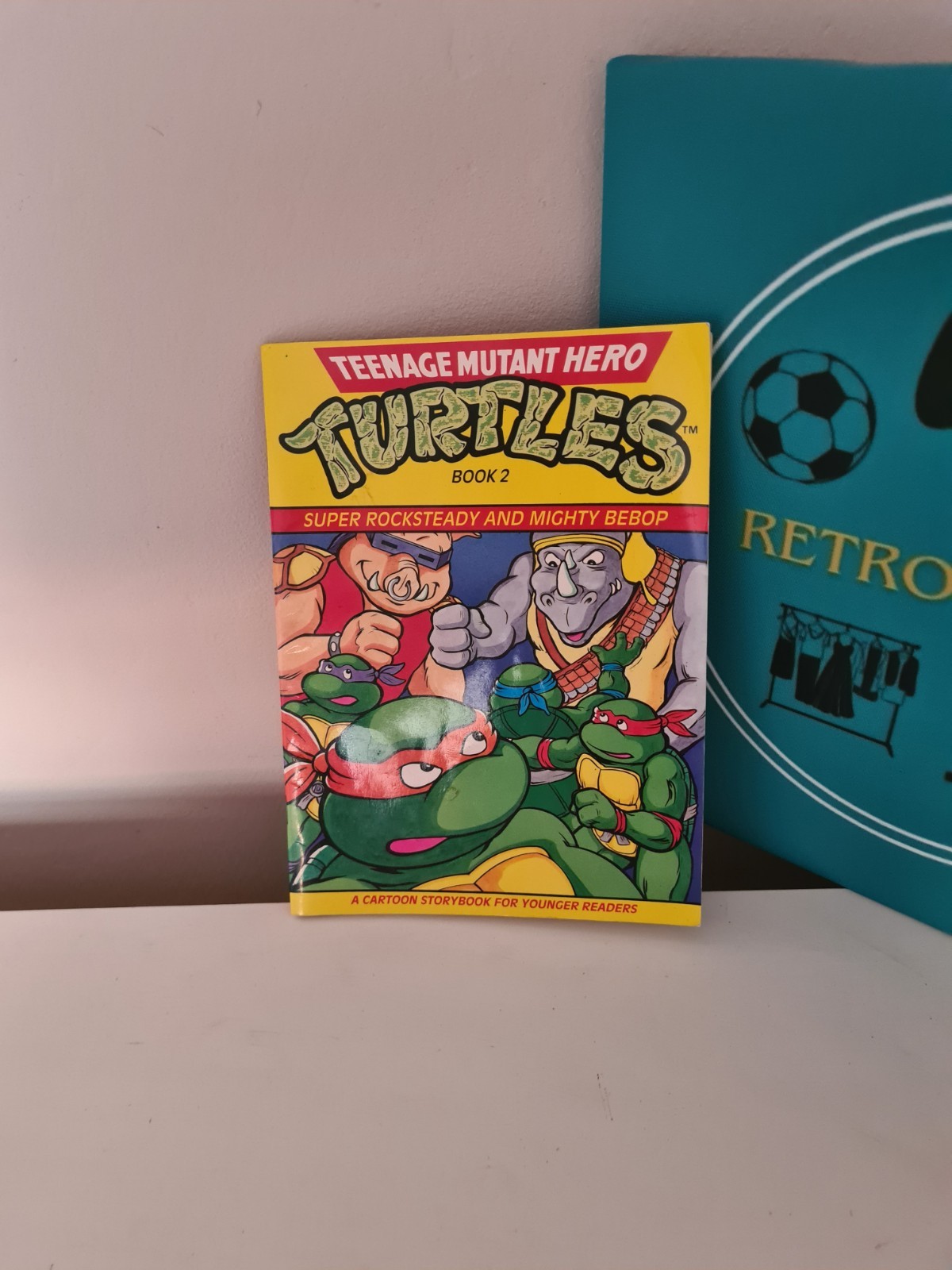 Rare Vintage Teenage Mutant Hero Turtles Book 2 -
