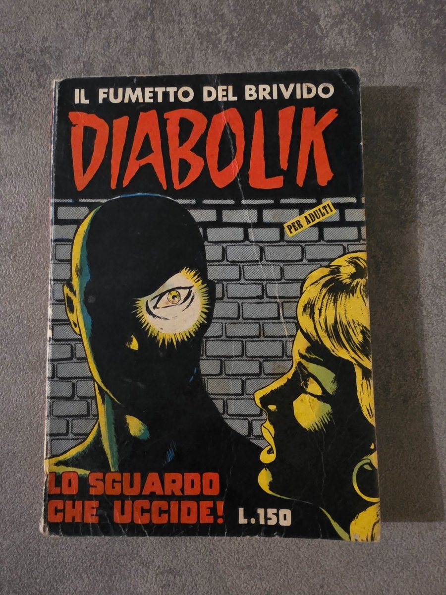 Diabolik n. 17  prima serie Ingoglia 1964 originale