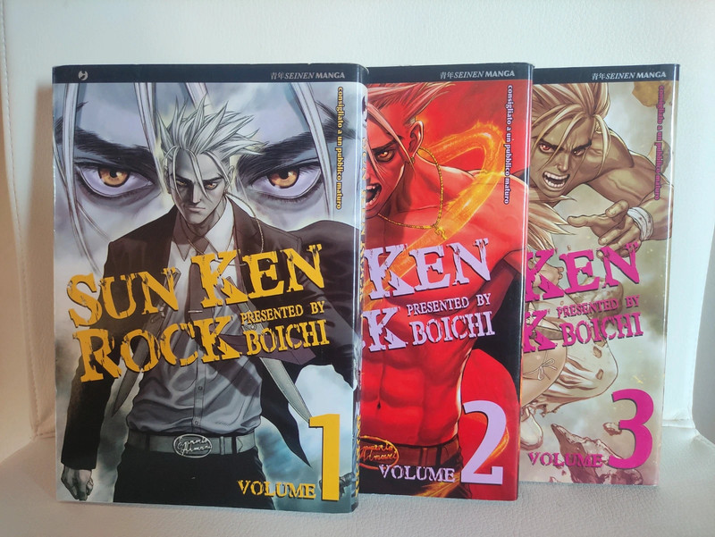 Sun Ken Rock Voll. 1, 2,3 di Boichi