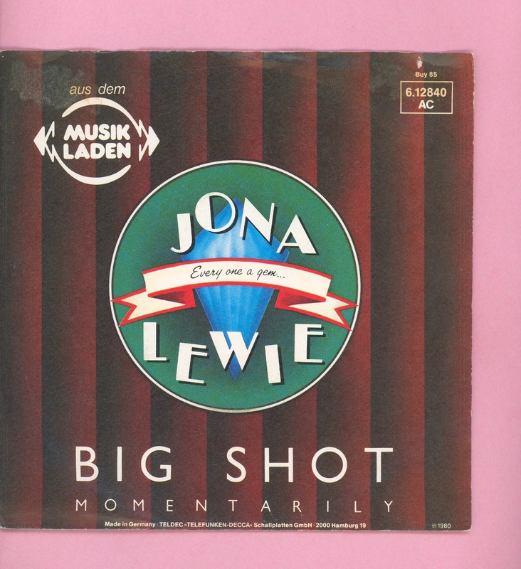 7 Vinyl Jona Lewie * Big Shot