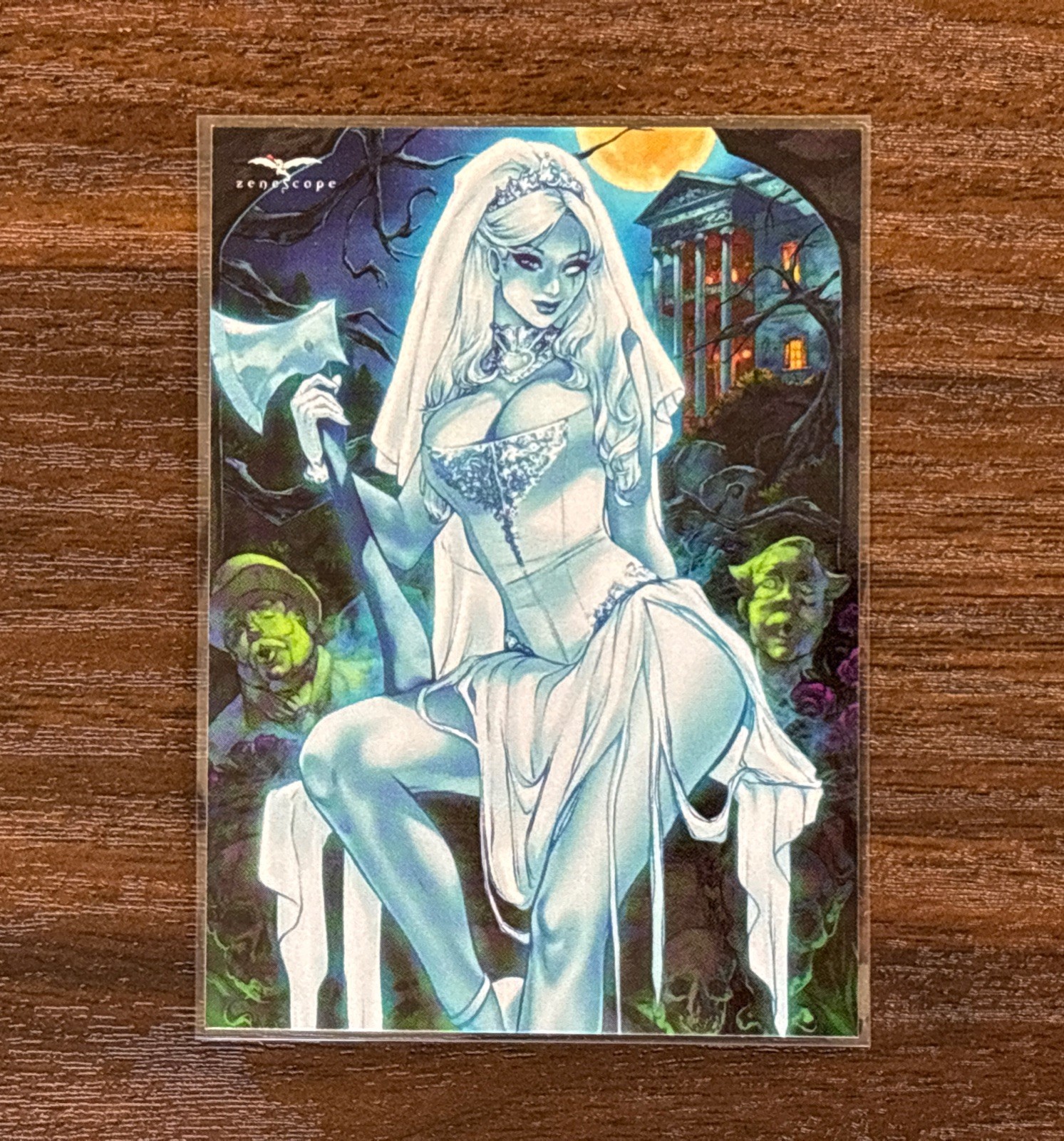 Zenescope 13 Days of Halloween 2024 Card #13 Limited to 100 Elias Chatzoudis Art