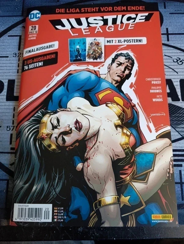 Justice League 20 von 20 - Finalausgabe - DC rebirth - Panini - deutsch