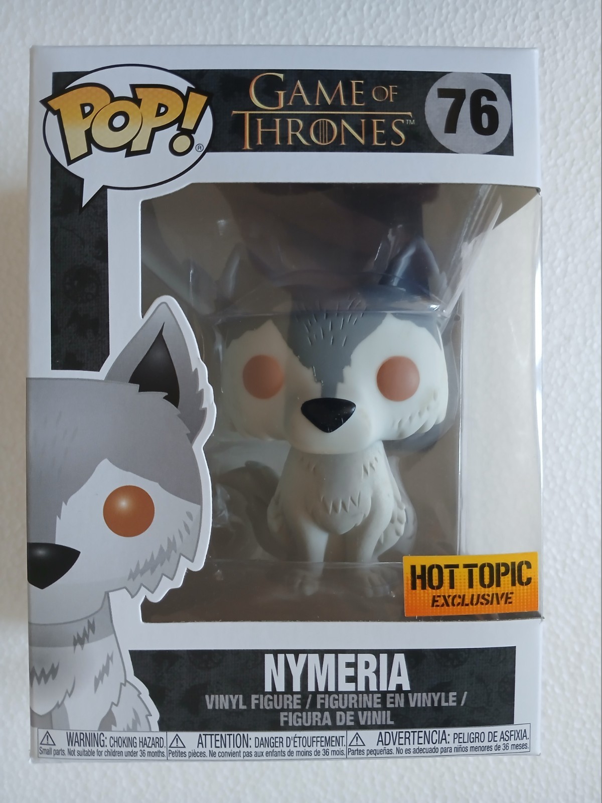 Funko Pop Nymeria 76 Television Game of Thrones