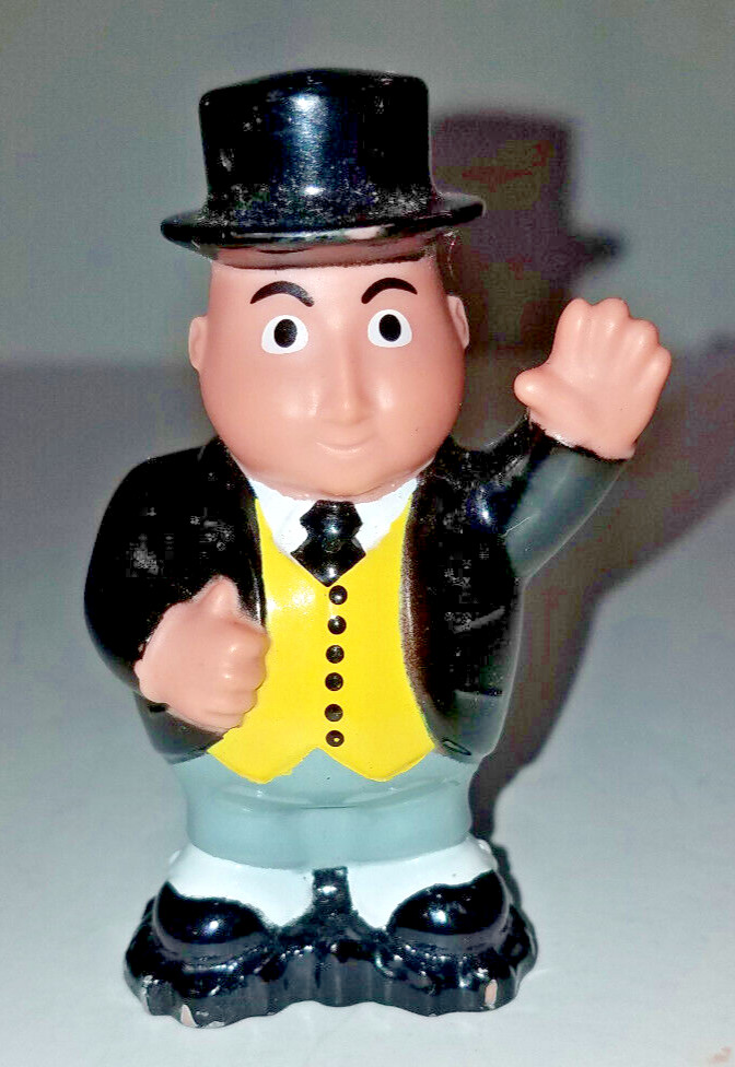 3" Sir Topham Hatt Thomas Train Conductor Director PVC Figure Mattel 2010
