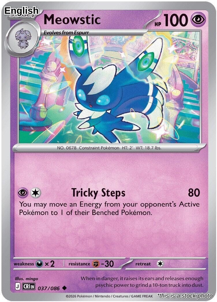 Meowstic Chaos Rising 037/086