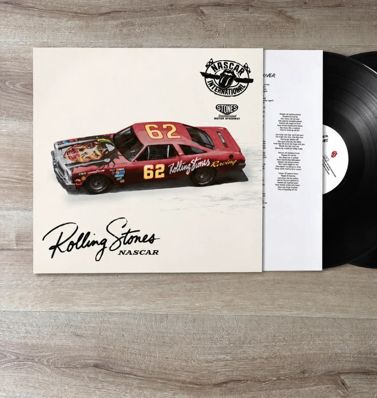 Rolling Stones X Nascar - Foreign Tongues vinyl