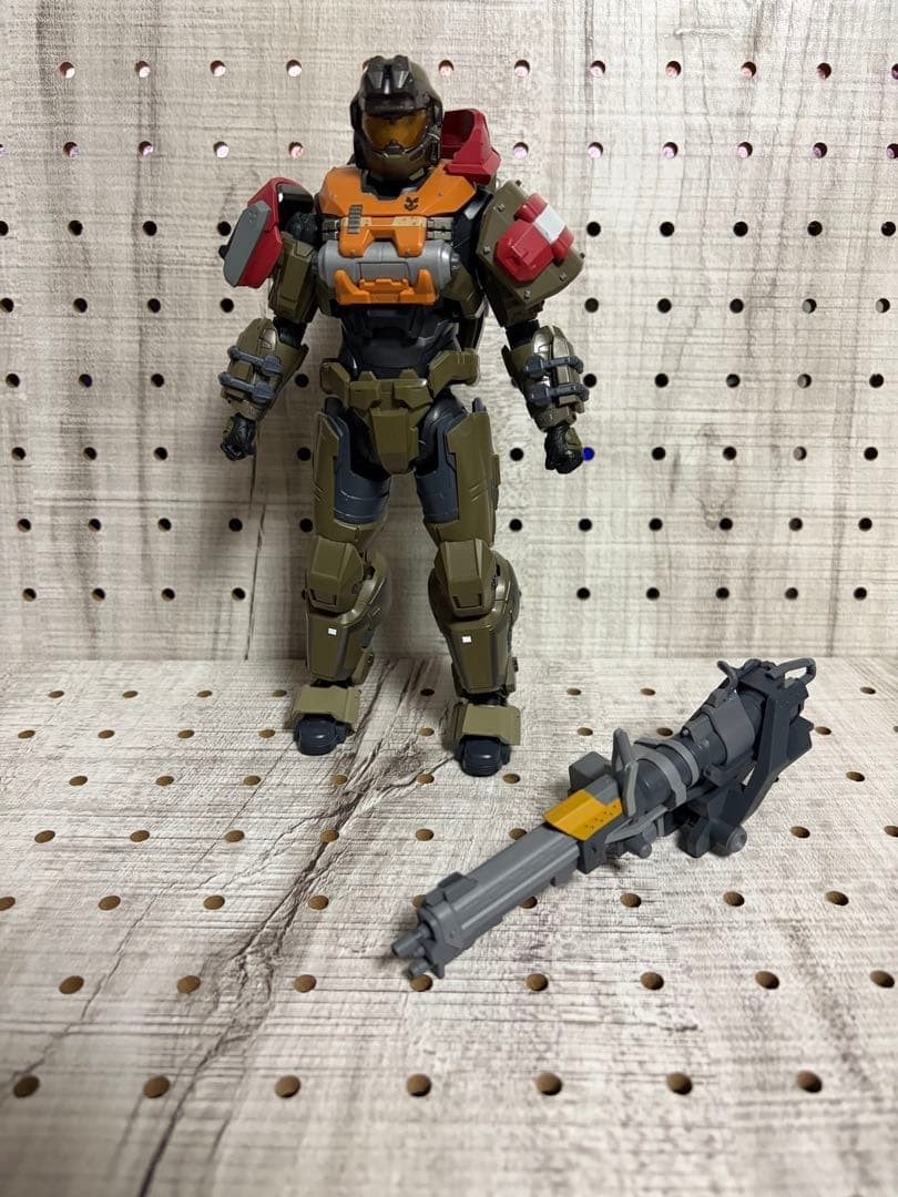 RE:EDIT Halo Reach 1/12 Scale Jorge-052 Action Figure with Weapon Opened