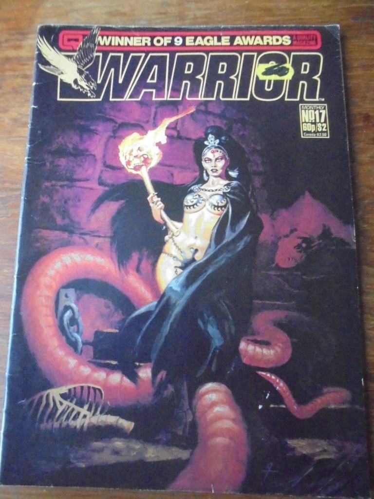 Warrior comic No 17  (March 1984)  - Alan Moore interview, V for Vendetta