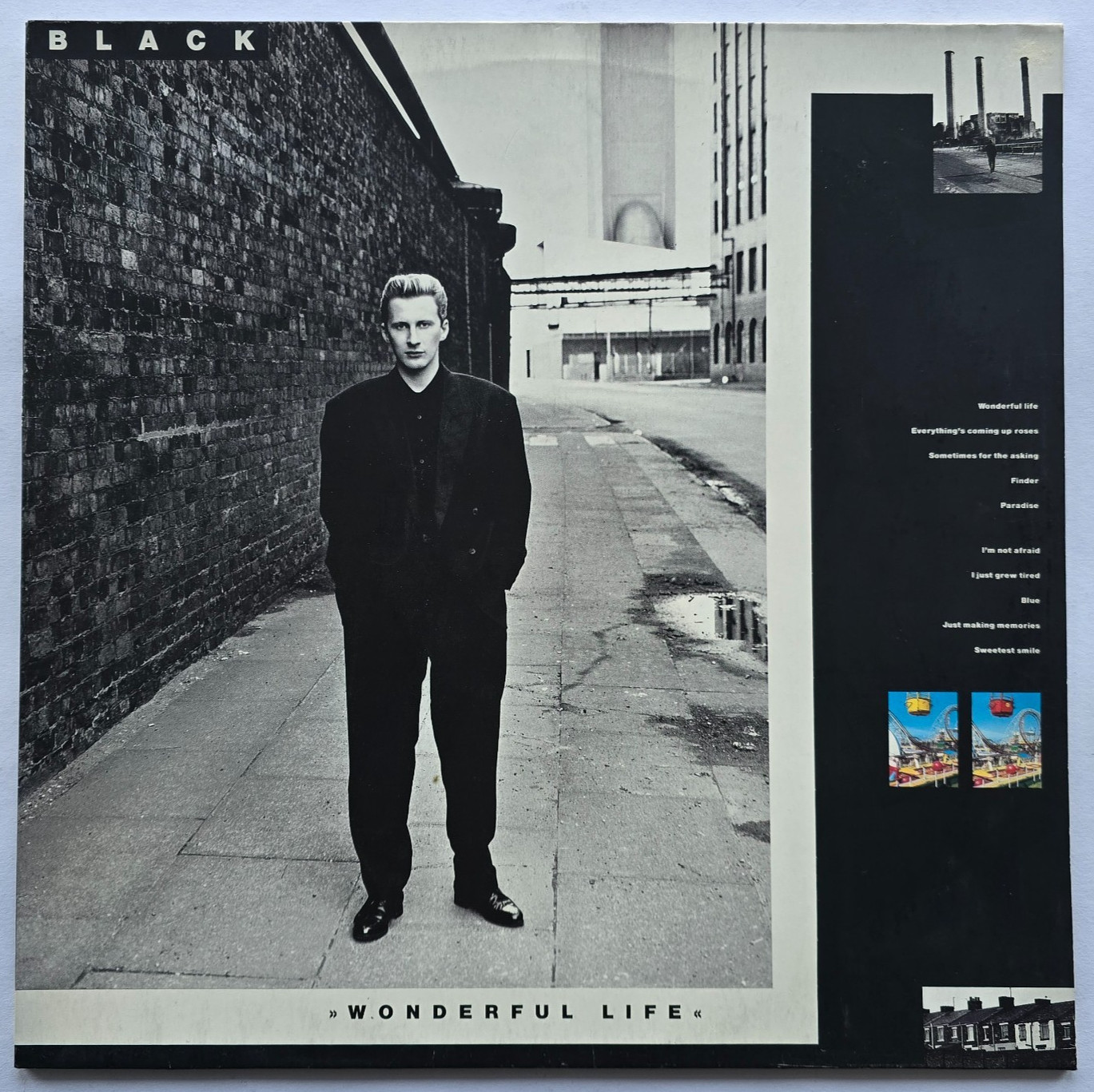 Black – Wonderful Life (Vinyl, 1987), OIS, mattes Cover, sehr gut (VG++)