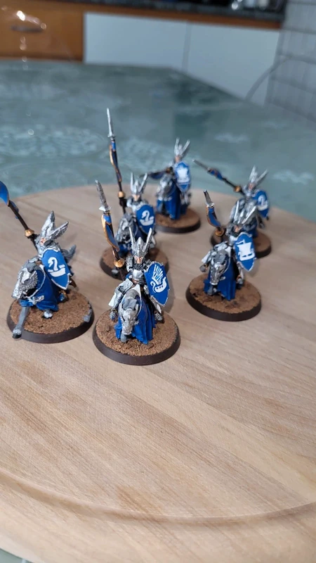 Set 6 cavalieri di Dol Amroth il Signore Degli Anelli