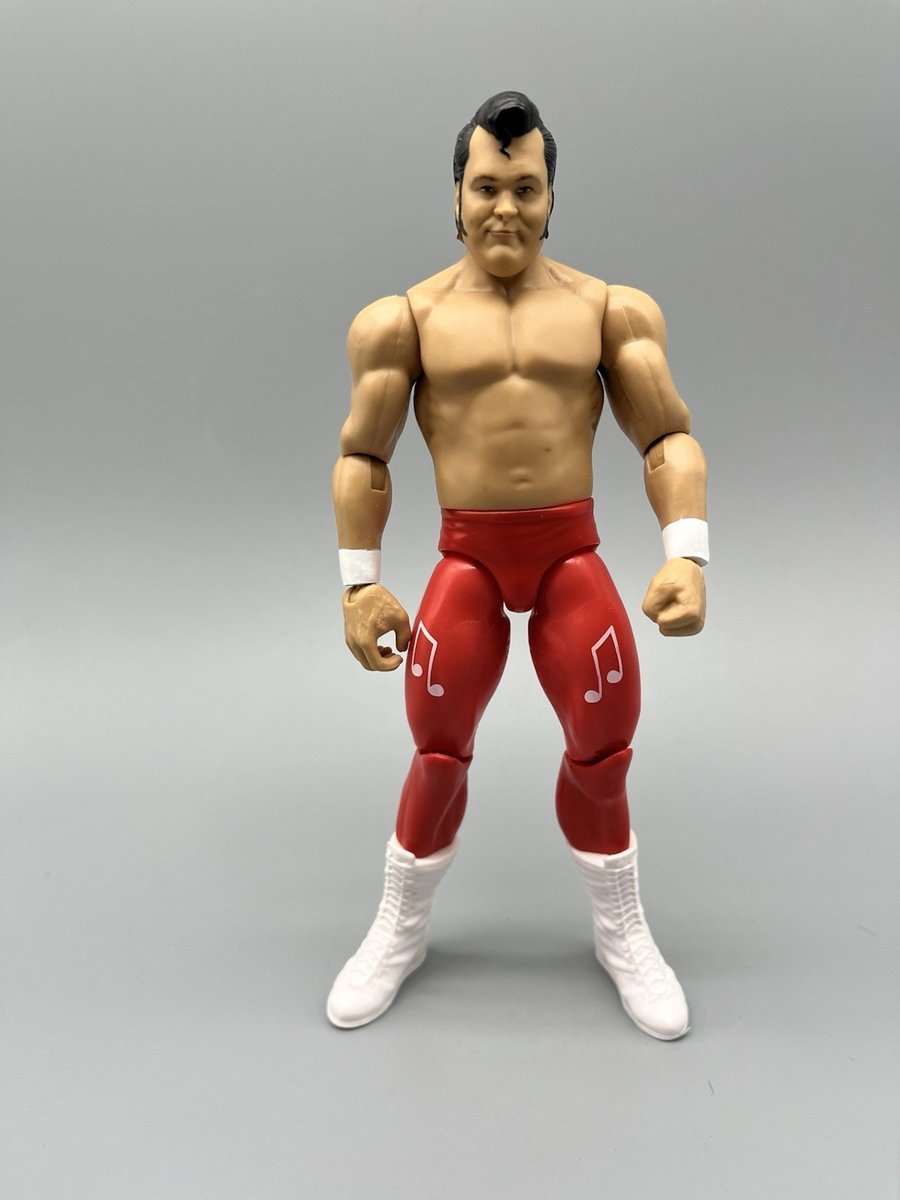 WWE Basic Main Event 142 HONKY TONK MAN Red Wrestling Figure