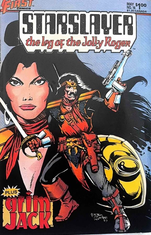 Starslayer: The Log of the Jolly Roger #16 (1984) First Comics