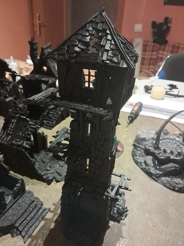 Mordheim torre en ruinas