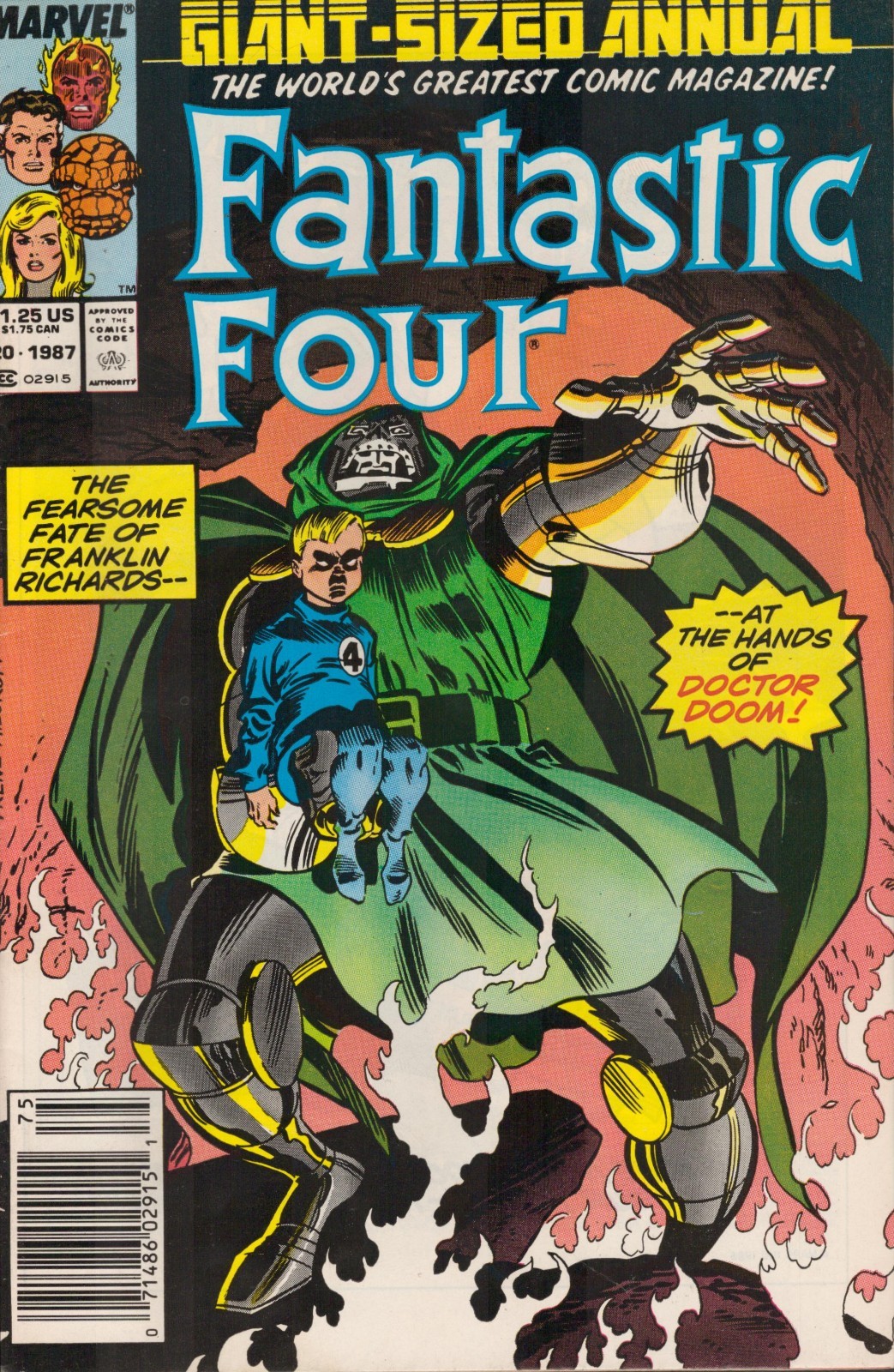 51179: MARVEL FANTASTIC FOUR #20 grado VG