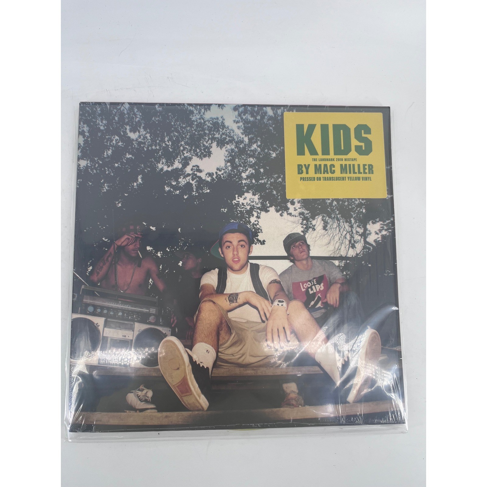 Mac Miller KIDS Translucent Yellow Vinyl 2LP Record Rostrum Records Mixtape