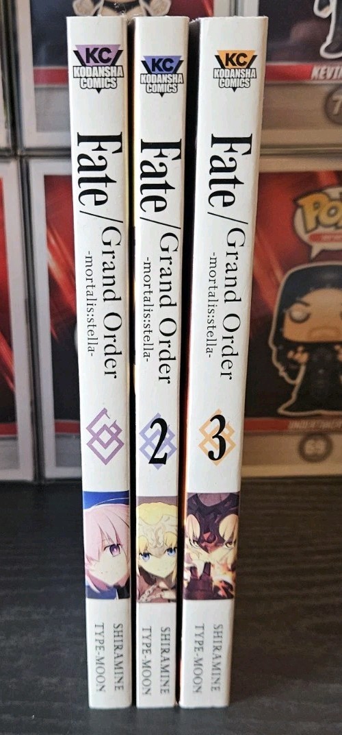 Manga Fate / Grand Order mortalis:stella Vol 1-3 English Volumes