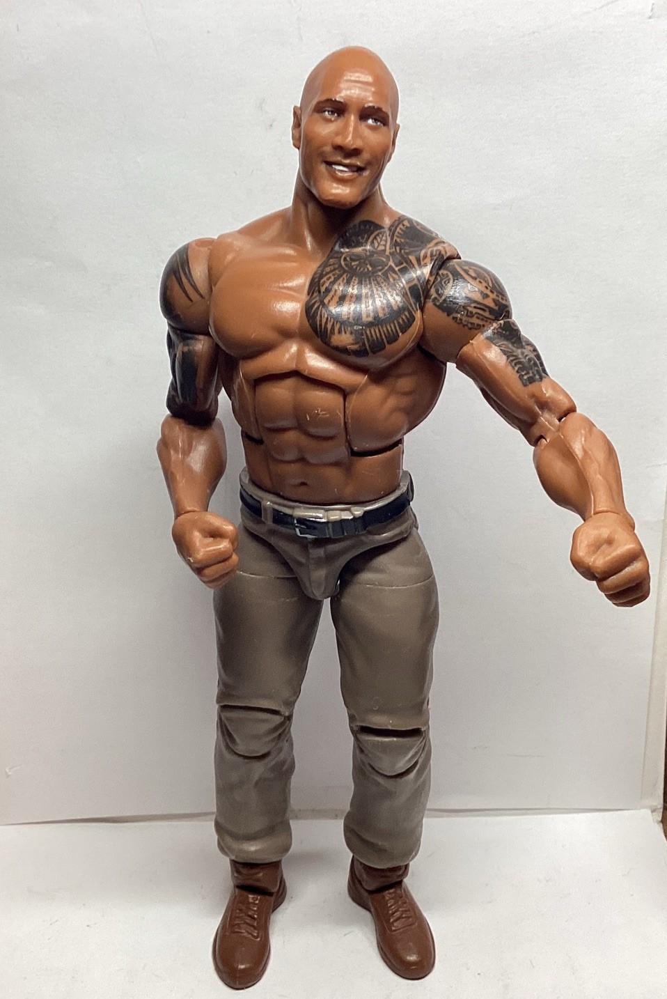 WWE Elite Hollywood The Rock Action Figure 2011