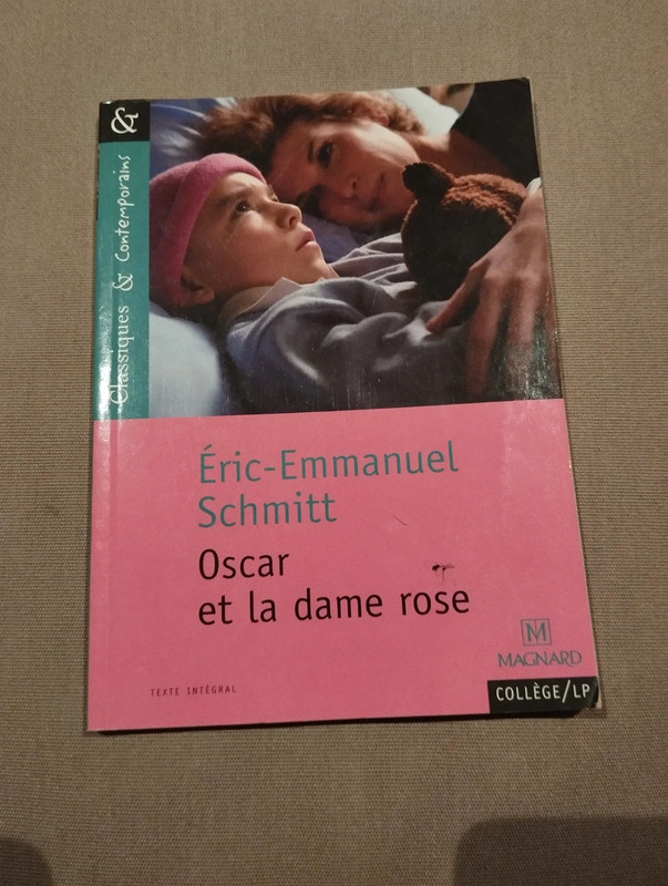 Oscar et la dame rose - Eric Emmanuel Schmitt
