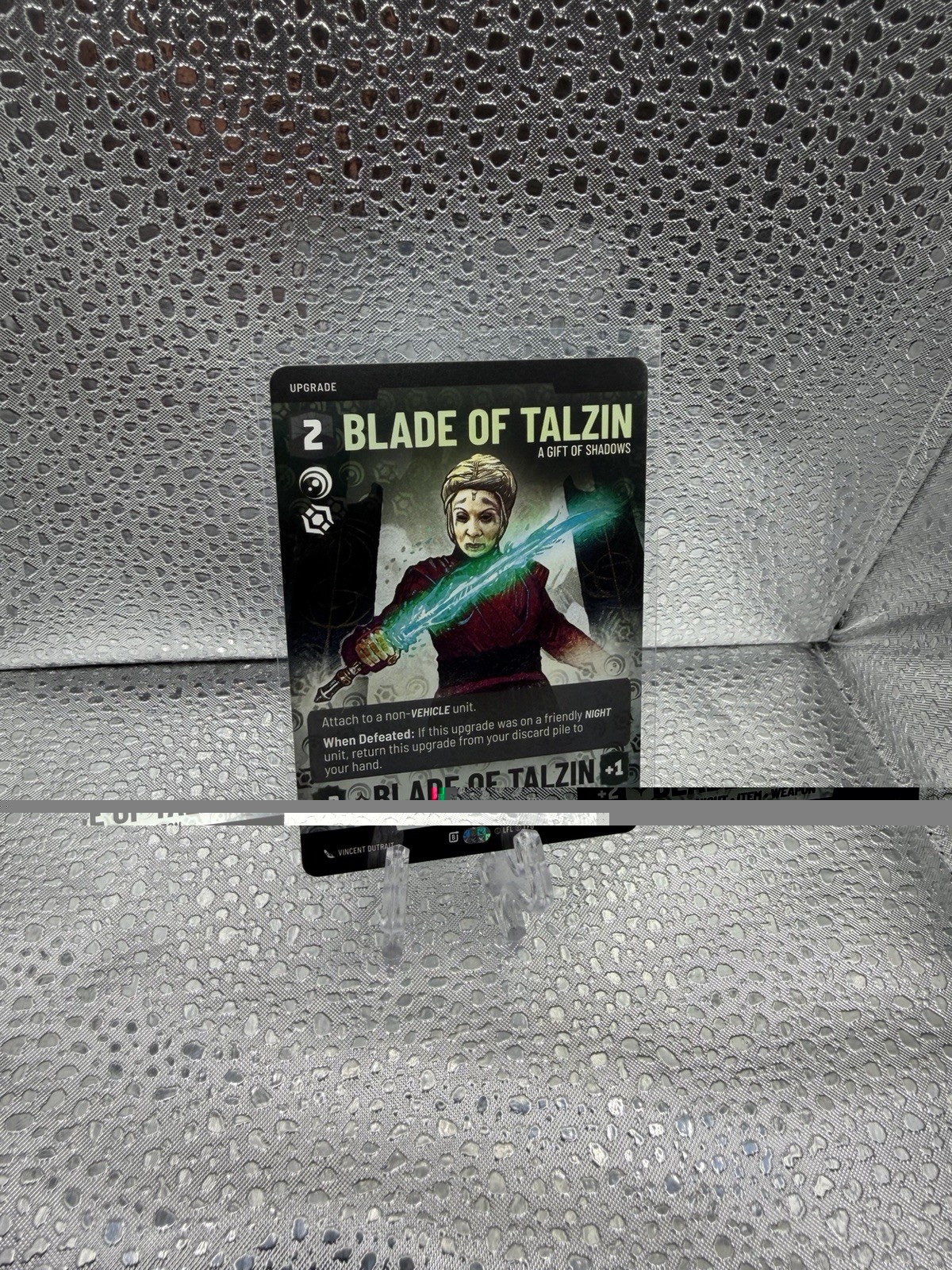 Star Wars Unlimited Ashes of the Empire Blade of Talzin Prestige *Leggi Desc.*