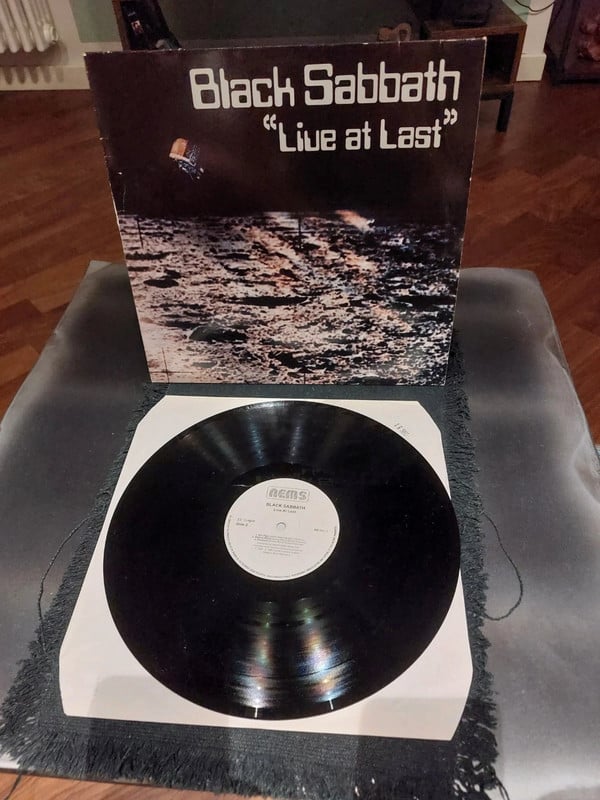 Lp Black sabbath Live at last hard rock original