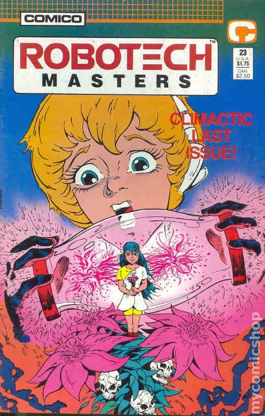 Robotech Masters #23 FN 1988 Immagine Stock