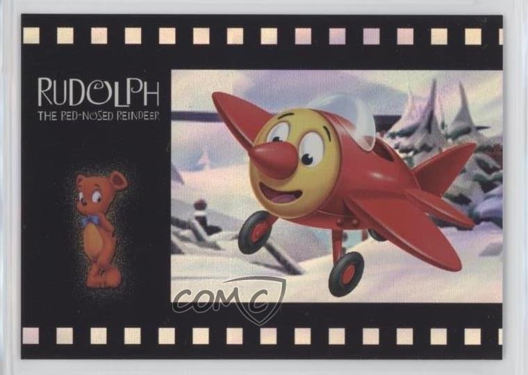 2001 Dart Rudolph the Red-Nosed Reindeer Movie Reels Airplane #M-8 d8k