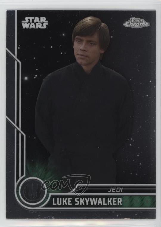 2023 Topps Chrome Star Wars Jedi Luke Skywalker #87 2xw